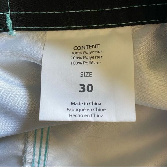 O’Neill Board Shorts High Tide Stripe Beach Men’s 30 Waist Swim - Picture 9 of 13